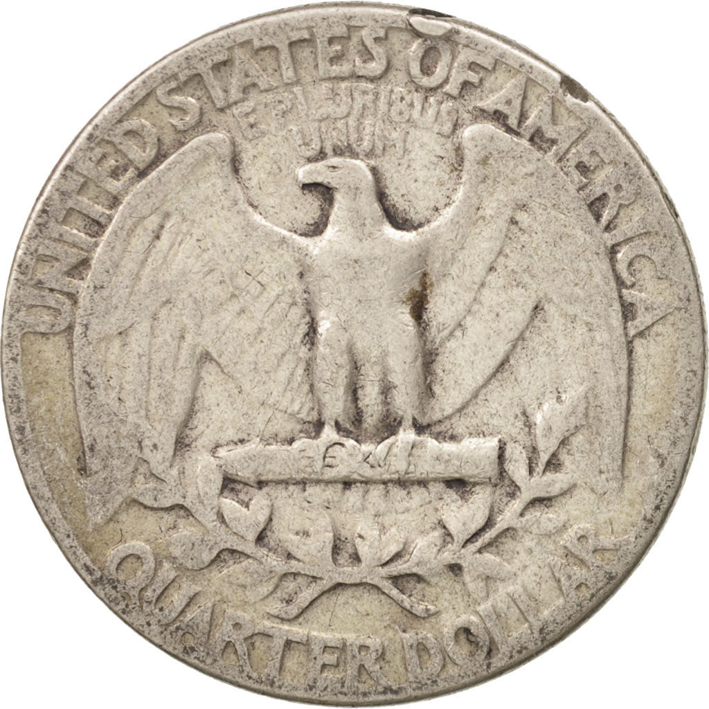 États-Unis, Washington Quarter, Quarter, 1953, U.S. Mint, Philadelphia, B+