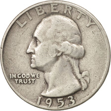 Vereinigte Staaten, Washington Quarter, Quarter, 1953, U.S. Mint, Denver, SS