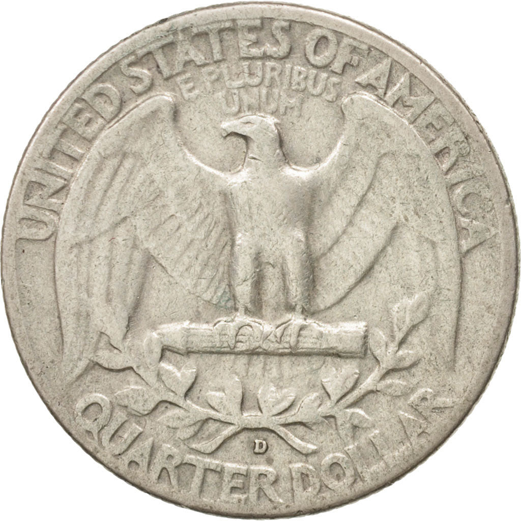 États-Unis, Washington Quarter, Quarter, 1954, U.S. Mint, Denver, TB+, Argent