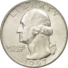 United States, Washington Quarter, Quarter, 1957, U.S. Mint, Denver, MS(63)