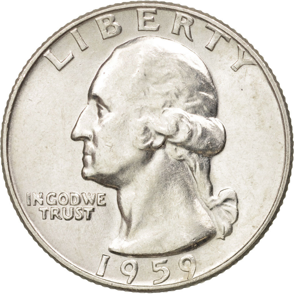 United States, Washington Quarter, Quarter, 1959, U.S. Mint, Denver, MS(63)