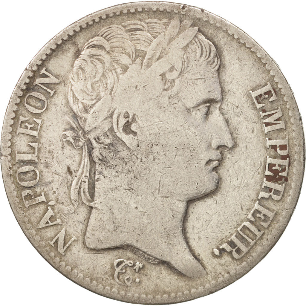 France, Napoléon I, 5 Francs, 1810, Paris, VF(20-25), Silver, KM:694.1