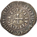 Moneta, Francia, Philip IV, Maille Blanche, BB+, Argento, Duplessy:215