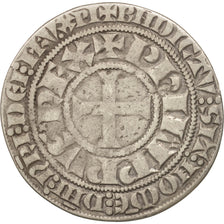 France, Philip IV, Gros Tournois, TB+, Argent, Duplessy:213