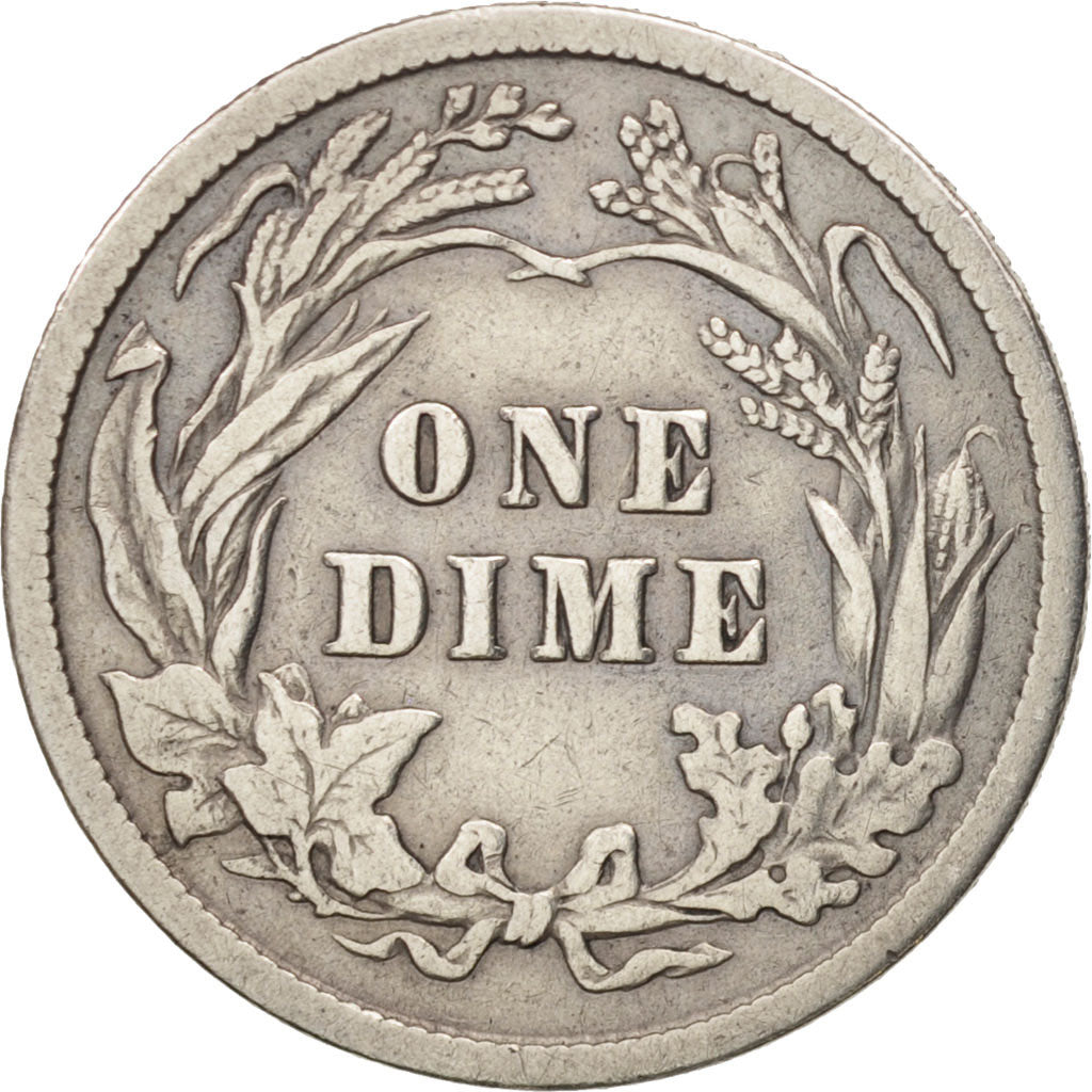 Vereinigte Staaten, Barber Dime, Dime, 1906, U.S. Mint, Philadelphia, S+