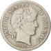 United States, Barber Dime, Dime, 1910, U.S. Mint, Denver, F(12-15), Silver