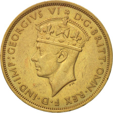 BRITISH WEST AFRICA, George VI, 2 Shillings, 1938, SS, Nickel-brass, KM:24