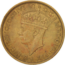 BRITISH WEST AFRICA, George VI, 2 Shillings, 1939, EF(40-45), Nickel-brass