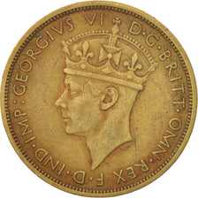 ÁFRICA OCCIDENTAL BRITÁNICA, George VI, 2 Shillings, 1942, BC+, Níquel -