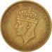 BRITISH WEST AFRICA, George VI, 2 Shillings, 1942, VF(30-35), Nickel-brass