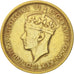 BRITISH WEST AFRICA, George VI, Shilling, 1942, TB+, Nickel-brass, KM:23