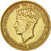 BRITISH WEST AFRICA, George VI, Shilling, 1947, EF(40-45), Nickel-brass, KM:23