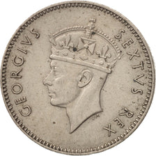 ESTE DE ÁFRICA, George VI, 50 Cents, 1948, MBC, Cobre - níquel, KM:30