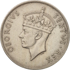 Moneda, ESTE DE ÁFRICA, George VI, Shilling, 1950, MBC, Cobre - níquel, KM:31