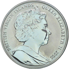 BRITISH VIRGIN ISLANDS, Elizabeth II, 5 Dollars, 2005, Pobjoy Mint, UNZ