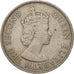 Fiji, Elizabeth II, Florin, 1957, SS, Copper-nickel, KM:24