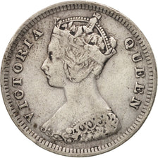 Hong Kong, Victoria, 10 Cents, 1894, VF(30-35), Silver, KM:6.3