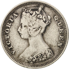 Hong Kong, Victoria, 10 Cents, 1896, VF(30-35), Silver, KM:6.3