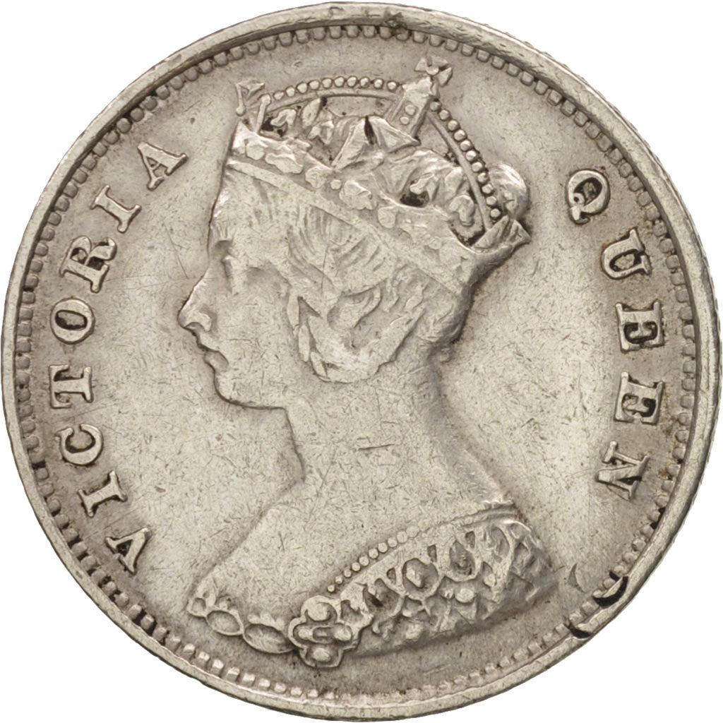 Hong Kong, Victoria, 10 Cents, 1897, VF(30-35), Silver, KM:6.3