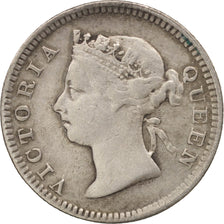 Hong Kong, Victoria, 5 Cents, 1901, VF(30-35), Silver, KM:5