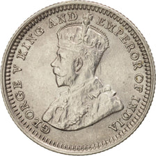 Hong Kong, George V, 5 Cents, 1932, AU(55-58), Silver, KM:18