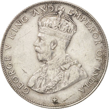 Straits Settlements, George V, 50 Cents, 1921, EF(40-45), Silver, KM:35.1