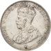 Straits Settlements, George V, 50 Cents, 1921, EF(40-45), Silver, KM:35.1