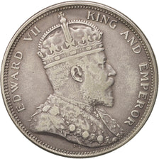 Straits Settlements, Edward VII, Dollar, 1904, S+, Silber, KM:25