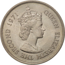 Mauritius, Elizabeth II, 10 Rupees, 1971, MS(63), Copper-nickel, KM:38