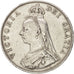 Great Britain, Victoria, Double Florin, 1887, EF(40-45), Silver, KM:763