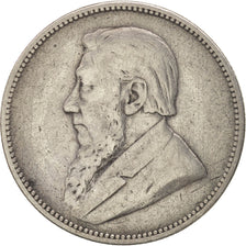 South Africa, 2 Shillings, 1896, F(12-15), Silver, KM:6