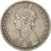 INDIA-BRITISH, Victoria, Rupee, 1901, Calcutta, VF(30-35), Silver, KM:492