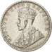 INDIA-BRITISH, George V, Rupee, 1913, S+, Silber, KM:524