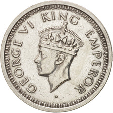 INDIA-BRITISH, George VI, Rupee, 1945, AU(50-53), Silver, KM:557.1