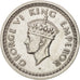 INDIA-BRITISH, George VI, Rupee, 1945, AU(50-53), Silver, KM:557.1