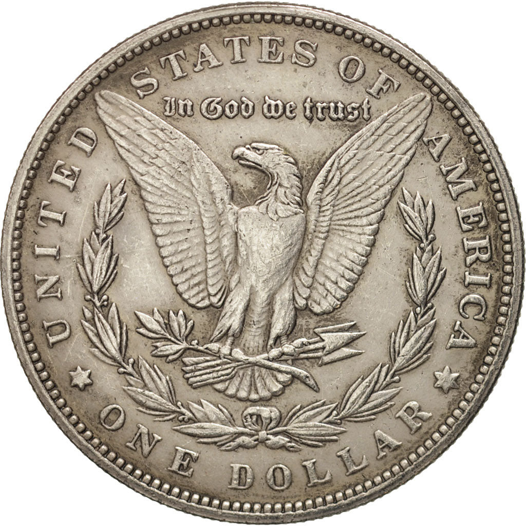 United States, Morgan Dollar, Dollar, 1881, U.S. Mint, Philadelphia, VF(30-35)