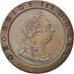 Coin, Great Britain, George III, 2 Pence, 1797, AU(50-53), Copper, KM:619