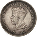 Australien, George V, Florin, 1927, Melbourne, SS+, Silber, KM:31