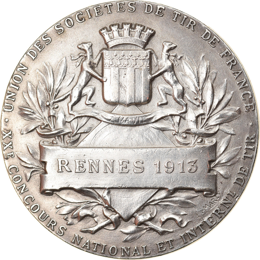 France, Medal, XXème Concours International de Tir, Rennes, Sports & leisure