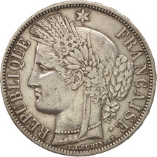 France, Cérès, 5 Francs, 1850, Paris, EF(40-45), Silver, KM:761.1, Gadoury:719