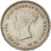 Great Britain, Victoria, 2 Pence, 1845, AU(50-53), Silver, KM:729