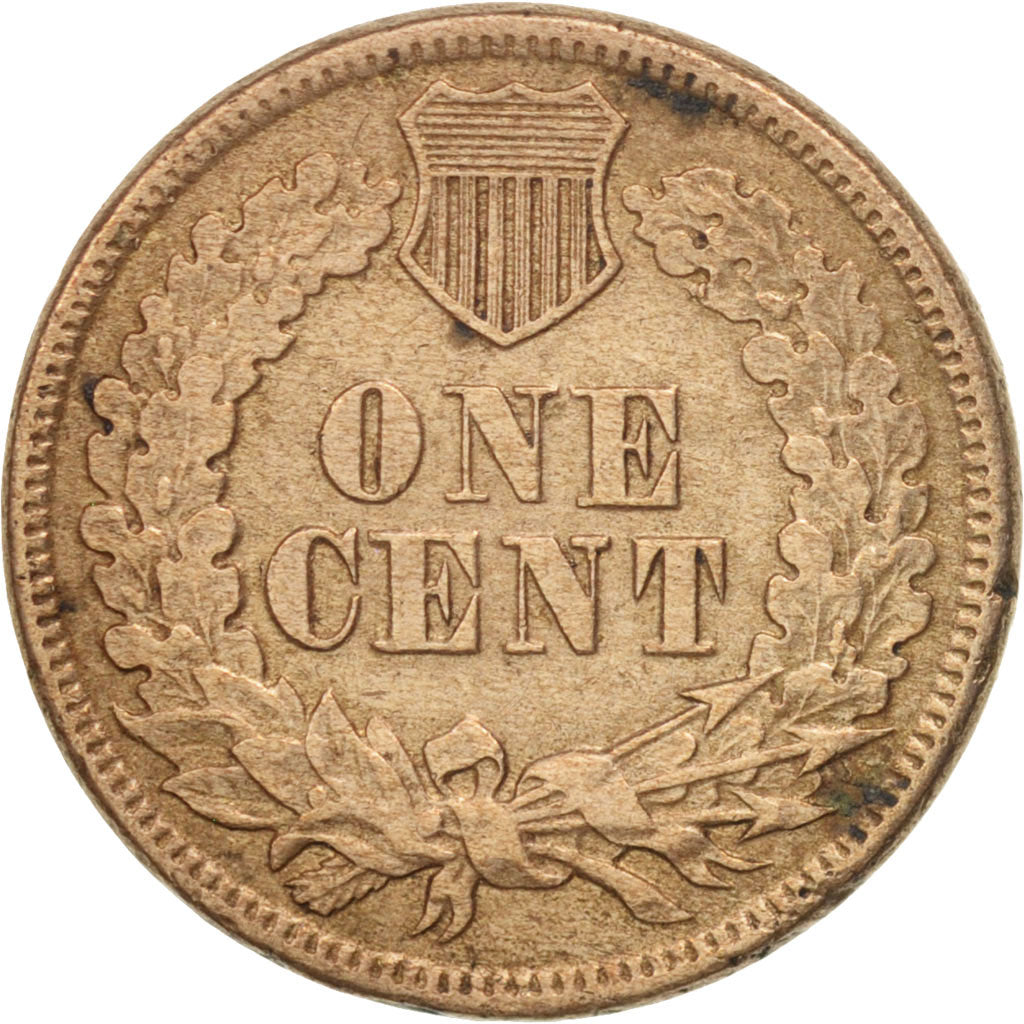 United States, Indian Head Cent, Cent, 1861, U.S. Mint, Philadelphia, VF(30-35)