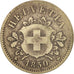 Coin, Switzerland, 10 Rappen, 1850, Strasbourg, VF(20-25), Billon, KM:6