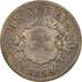 Munten, Zwitserland, 20 Rappen, 1859, Bern, ZG+, Billon, KM:7
