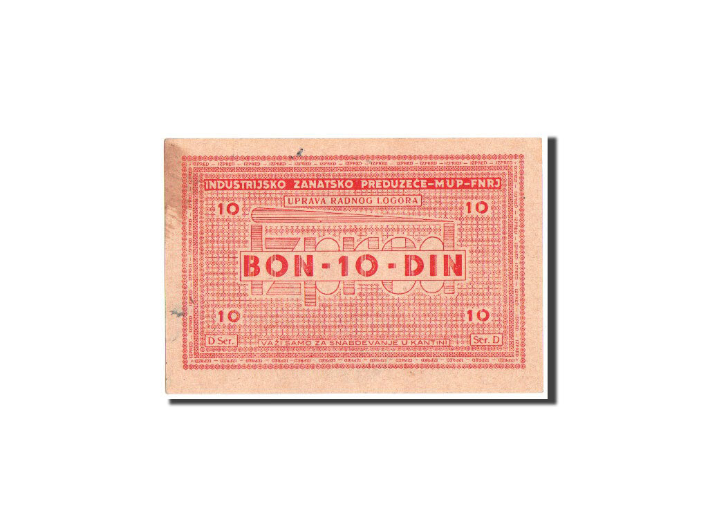 Geldschein, Kroatien, 10 Dinara, 1941-1944, Undated, UNZ-