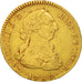 Spagna, Charles III, 2 Escudos, 1780, Madrid, MB+, Oro, KM:417.1