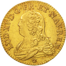 Frankreich, Louis XV, Louis d'or aux lunettes, 1726, Lyon, VZ, Gold, KM:489.6