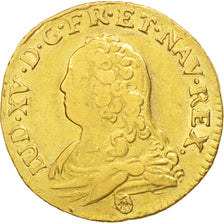 Coin, France, Louis XV, Louis d'or aux lunettes, Louis d'Or, 1727, Perpignan