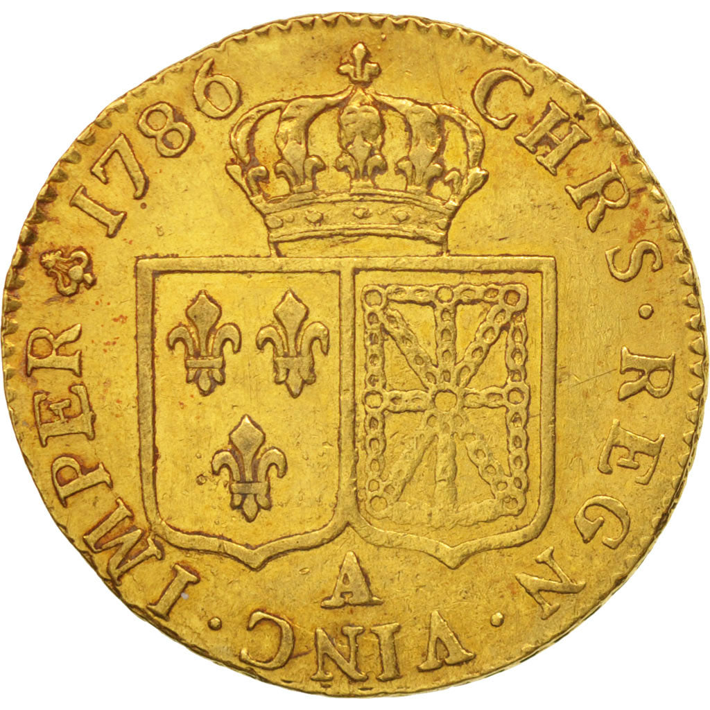 Coin, France, Louis XVI, Louis d'or à la tête nue, Louis d'Or, 1786, Paris