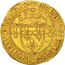 France, Charles VII, Ecu d'or, Rouen, TTB, Or, Duplessy:511E